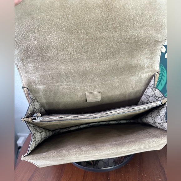 🦄💃 GUCCI RARE DIONYSUS Embroidered GG Supreme Coated Canvas - Picture 10 of 16